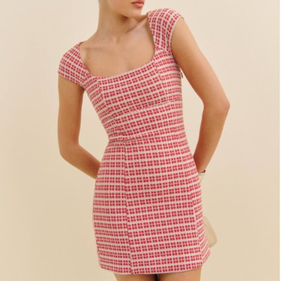 Reformation Dresses & Skirts - Reformation Xenia Knit Dress Red - Size S